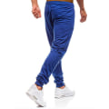Miniatyrbillede 2 af 4: Solide, elastiske joggingbukser til mænd Royal Blue XL