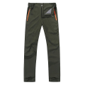 Miniatyrbillede 1 af 3: Mænds Casual Hiking Cargo Bukser Army Green L