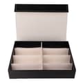 Delikat 8 Rum Brilleboks Solbrille Organizer Display Opbevaringskasse