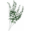 Miniatyrbillede 1 af 3: Stk Real Touch Leaf Kunstig Eucalyptus Stængel Fake Eucalyptus Bryllupsbuket Centerpiece Home Decor (grøn)