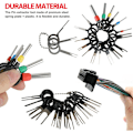 Miniatyrbillede 2 af 5: Det nye værktøj til fjernelse af ledningsterminaler Elektriske ledninger til bilindustrien Crimp Connector Pin Kit