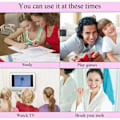 Miniatyrbild 3 av 5: Borstningstimer, 3 minuters tandtimglas för barn, tandborstningssandtimer (3 stycken)
