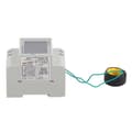 D52 2066 DIN-skena AC Spänningsström Effektmätare LCD Amperemeter Voltmeter Multimeter 250 450V 0 30000W