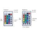 Miniatyrbillede 2 af 5: Dykning LED poollys, farveskiftende dekorative lys, velegnet til akvariebade, vaser, pools, damme, (24 Button Re)