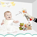 Miniatyrbild 2 av 5: Nya Hot Large Dog Söta barn Kid Djur Hand handske Puppets Plysch Toy Learning Story Green