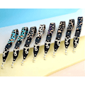 Miniatyrbillede 2 af 5: Rem, justerbar, gul leopardprint