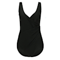 Miniatyrbillede 2 af 3: kvinder Polstret Wrap Badedragt Monokini One Piece Badedragt Badetøj Black 2XL