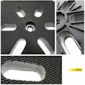 Miniatyrbillede 4 af 5: Slibeplade til slibemaskine Bosch GEX 150 AC, PEX 15 AE, GEX 150 Turbo 150 mm med skrue