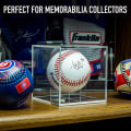 Miniatyrbild 5 av 5: Baseball Display Case, UV-skyddad Akryl Cube Baseball Hållare Fyrkantig genomskinlig låda Minnesmärken Display Förvaring Sport Officiell Baseball Autograf
