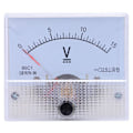 Miniatyrbild 1 av 5: Analog DC-voltmätare, 85c1 DC 0-15v Analog spänningspanelmätare