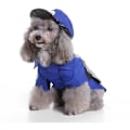 Miniatyrbild 4 av 5: Husdjurskläder Hundkläder Halloween COS Poliskläder Storlek XL