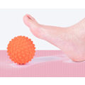 Pikkukuva 5 / 5: 9cm fasciapallo, huippufaskipallo, fitness , suuret suorat meridiaanikuhut, jotka stimuloivat pohjaa ja kaulaa (oranssi, pehmeä),
