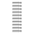 Miniatyrbilde 6 av 10: 10 stk M6 Hotend-rør - Direkte tilkobling, slitesterke rustfrie stål 3D-skriver Hot End-rør for i3 Mega
