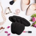 Pikkukuva 3 / 5: Pairs Heel Shoe Grip Korkokenkäpehmusteet Liner Heel Inserts Itseliimautuvat kengänpohjalliset Jalkojenhoitosuoja (musta)