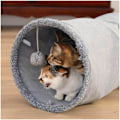 Miniatyrbild 2 av 4: Hopfällbar Cat Tunnel Cat Toys Slitstark mocka Play Tunnel Hide Pet Fold Tunnel