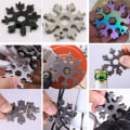 Pikkukuva 4 / 4: 2 kpl Snowflake Multitool 18 in 1 Kannettava ruostumattomasta teräksestä valmistettu monitoimityökalu jokapäiväiseen matkailuun Camping Adventure Daily T