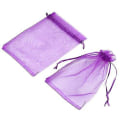 Pikkukuva 5 / 5: Läpinäkyvä mesh , 8*10cm, tummanvioletti, 100kpl