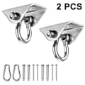 Pikkukuva 1 / 5: Riippumatossa ripustussarja, kapasiteetti Heavy Duty Rotate Swing Ultra kestävät koukut keinulle, tuoli, jooga, useita sisä-ulkokuntosali Style 1