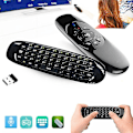 Miniatyrbild 1 av 4: 2,4g Fjärrkontroll Trådlös tangentbordsmus för Android PC Smart Tv
