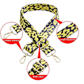 Pikkukuva 2 / 5: Säädettävä hihna E Harmaa Leopard Gold Hook