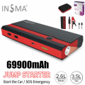 Miniatyrbillede 4 af 5: 99900mAh 12V Car Jump Starter Jump Starter Booster Bærbar USB-oplader Mobil Power Bank Emergency Battery Survival Kit