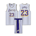 Pikkukuva 1 / 2: Lakers nro 23 James Basketball set White Child XL (150-155cm)