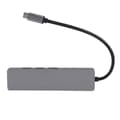 Miniatyrbilde 1 av 8: USB C Hub 6 i 1 PD Hurtiglading 87W Multifunksjonell Type C til HDMI USB 3.0 Ethernet USB Splitter