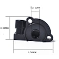 Miniatyrbillede 2 af 5: Passer til GMC Chevrolet Daewoo gasspjældpositionssensor / bilsensor / 94580175