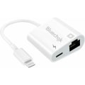 Miniatyrbild 1 av 5: Lightning till RJ45 Ethernet-adapter med laddning för iPhone/iPad, Ethernet-telefonadapter, stöd för 10/100 Mbps höghastighet,