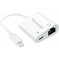 Pikkukuva 1 / 5: Lightning–RJ45 Ethernet-sovitin latauksella iPhonelle/iPadille, Ethernet-puhelinsovitin, 10/100 Mbps:n nopea tuki,