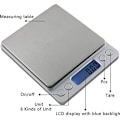 Miniatyrbillede 3 af 5: 3000g/0,1g præcisionsvægt, køkkenvægt/lommevægt/smykkevægt, elektronisk højpræcisionsvægt, baggrundsbelyst LCD-skærm