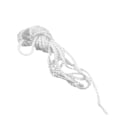 Miniatyrbillede 5 af 5: HDPE Trekant Solsejl 3x3m Beige Baldakin til Have og Pool UV Beskyttelse