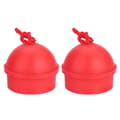 No Slip Pool Cue Tip Chalk - 2st, Röd
