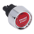Miniatyrbillede 8 af 10: Motorstart Stop Trykknapp 50A ABS Start Stop Tenning Bryter for Sportsbiler 12-24V