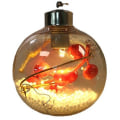 Miniatyrbild 2 av 5: Pack Clear LED Julgranskulor Hängande julgransprydnader Födelsedag Bröllopsfest Sfärisk