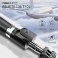 Miniatyrbillede 4 af 5: Bluetooth Selfie Stick, 3 i 1 Selfie Stick Stativ Bluetooth Selfie Stick Udtrækkelig Teleskopisk Justerbar Monopod med