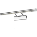 Miniatyrbillede 1 af 5: 5W med kontakt 40CM længde rustfrit stål spejl LED forlygte badeværelse soveværelse toilet spejl lys hvidt lys，Velegnet