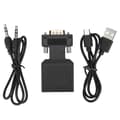 VGA til HDMI Konverter 1080P HD Multimedie Adapter til Laptop Computer Projektor