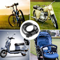 Miniatyrbillede 2 af 5: Cykellås, Cykellås Lang 120 cm x 12 mm, Kabellås til Cykelscooter Motorcykler Cykelport med 5-cifret Smart Code og St.