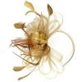 Miniatyrbild 2 av 5: Mesh Top Hat Håraccessoar, Guld