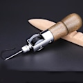 Miniatyrbillede 2 af 3: Læder Stitch Symaskine