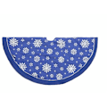 Miniatyrbild 4 av 4: 48" stor julgran solklänning Snowflake Interiör Skandinavisk ljus färg Rustik lyx julkudde Festtillbehör