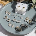 Miniatyrbillede 4 af 5: Ørering Pearl Metallic Element Girls&#39; Modesmykker Ac3658 A165