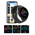 Miniatyrbild 3 av 5: smart watch träning puls blodtryck blod syre (rosa),