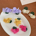 Miniatyrbillede 2 af 5: Øreringe New Arrival Flower Stud Girls&#39; Modesmykker Ac2576 D282