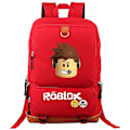 Miniatyrbillede 1 af 5: Virtual World Roblox Rygsæk Computertaske Student Skoletaske-farve-13 color-13