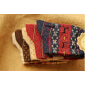 Miniatyrbillede 4 af 4: Dame jule elg bomuldsstrømper All Colours Mixed 5 Pairs