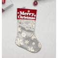 Miniatyrbild 1 av 3: Bronzing Snowflake Socks Julstrumpor Juldekorationer(3)
