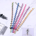 Miniatyrbillede 3 af 5: 6 Stk Frisørværktøj Hårfletning Twist Curler Styling Bærbar Til Kvinder Dame Multicolour