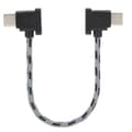 Miniatyrbillede 2 af 8: Retvinklet Type-C til Type-C datakabel 15 cm til DJI Mavic Air 2/Mini 2